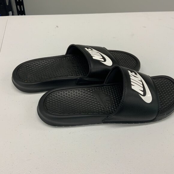 Nike Men's Benassi Slides Size 13 - Picture 3 of 4